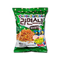 CRAYON SHIN CHAN Ramen Snack Wasabi Flavor 90g x 16