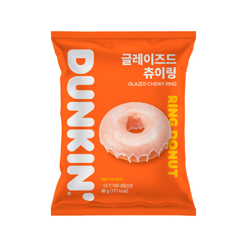 DUNKIN Glazed chewy Ring (F) 48g x 30