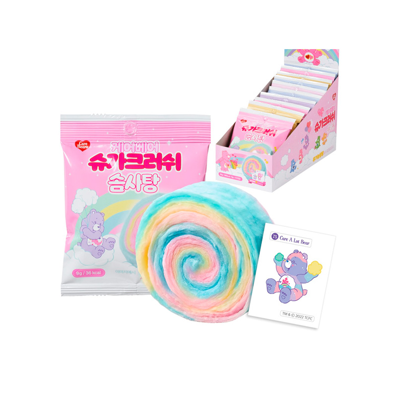 CARE BEARS Sugar Crush Cotton Candy 9g x 240