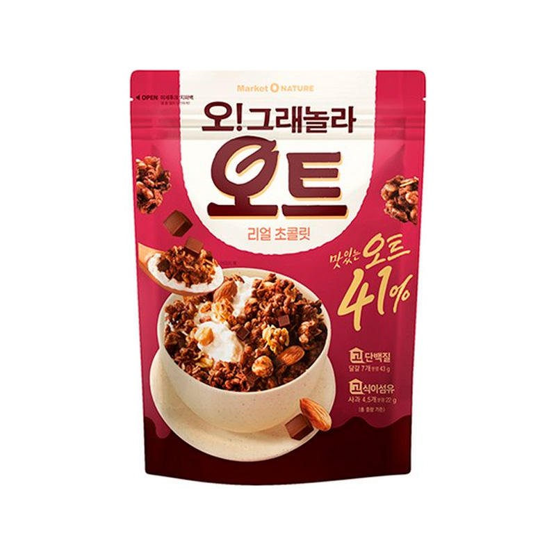 ORION Oh! Granola Oat Real Chocolate 360g x 8