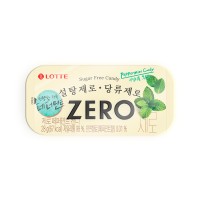 LOTTEWELLFOOD Zero Pepper Mint Candy 28g x 24