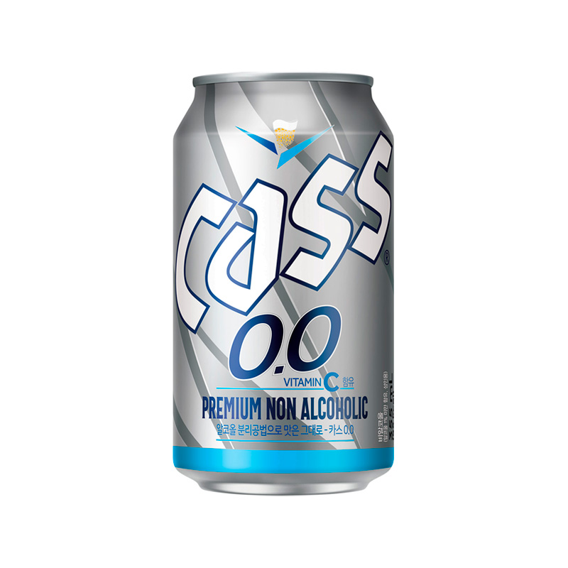 OB BEER Cass Can Alc.0.0% 355ml x 24