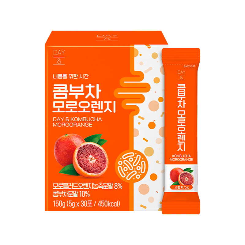 CHARM ANDLE Kombucha Moroorange Flavor 5g x 30p x 50