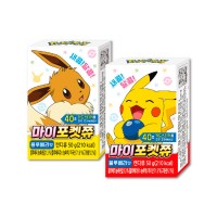 MEASTY Pokemon My Pocket Chu Blueberry Flavor Candy 50g x 72