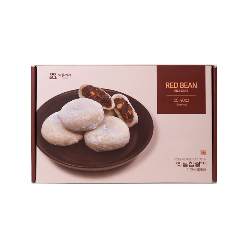 MAUMIGA Red Bean Rice Cake (F) 80g x 9p x 15