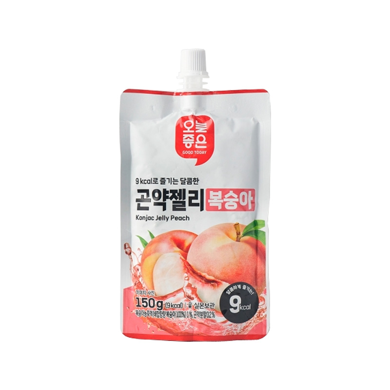 GOOD TODAY Konjac Jelly Peach 150g x 30