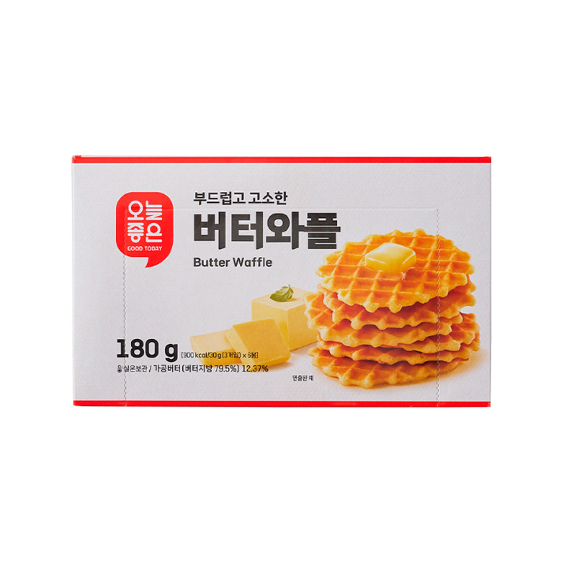 GOOD TODAY Butter Waffle 180g x 14