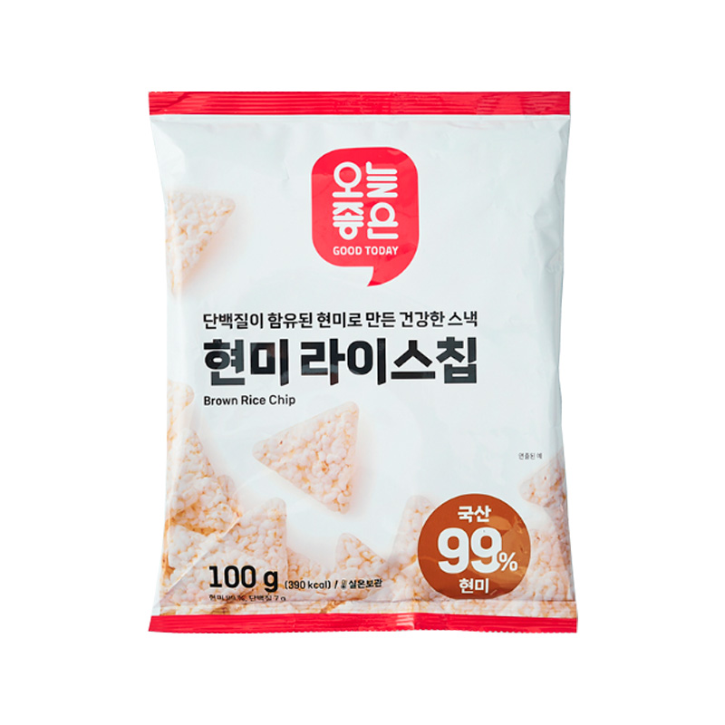 GOOD TODAY Brown Rice Chip 100g x 24