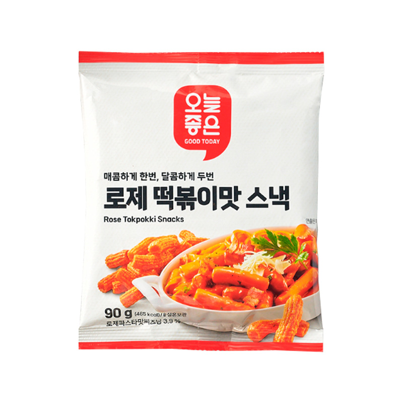 GOOD TODAY Rose Tokpokki Snacks 90g x 30