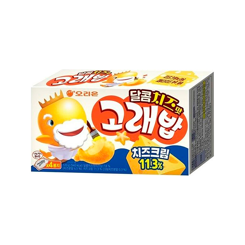 ORION Dolfin snack Sweet Cheese 120g x 12