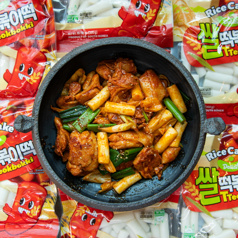 DELIEF Tteokbokki Rice Cake HALAL 300g x 50