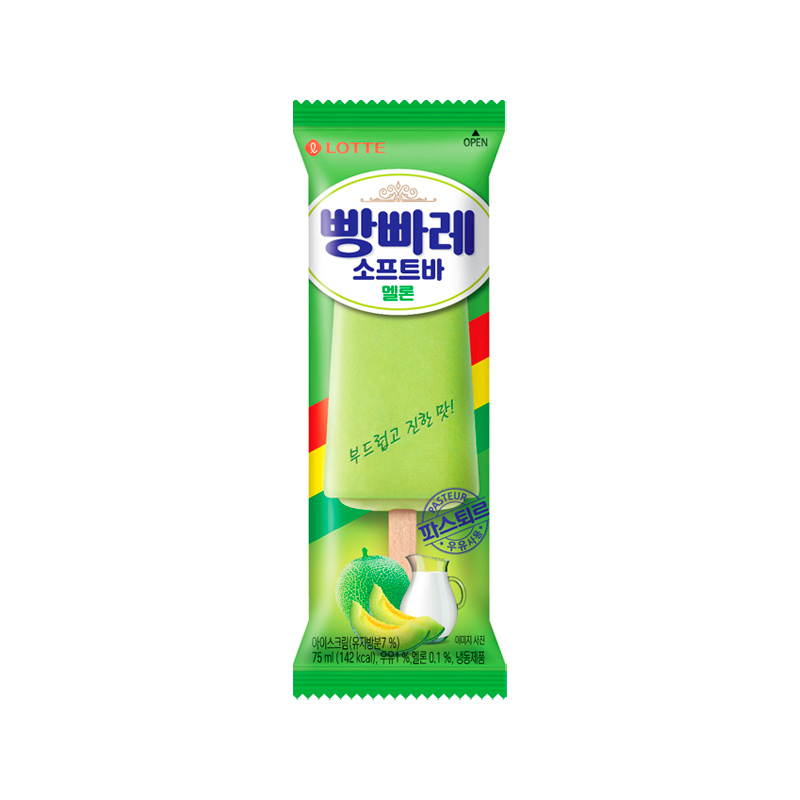 LOTTE Fanfare Soft Bar Melon (F) 75ml x 40