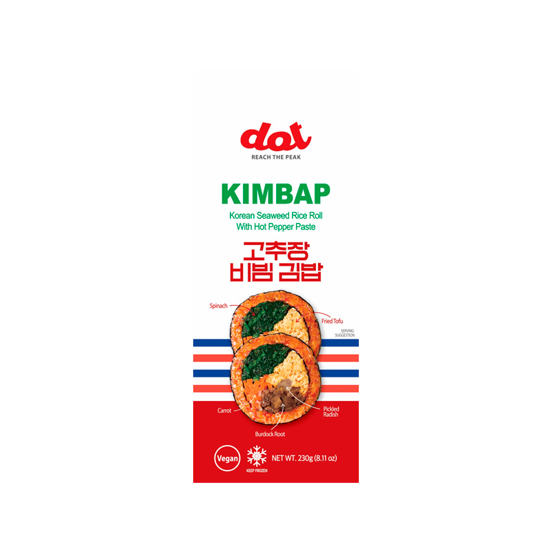 DOT Hot Pepper Paste Kimbap (V)(F) 230g x 36