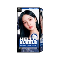 AMOREPACIFIC Mise-en-scene New Hello Bubble 4B Whale Deep Blue 100g x 8