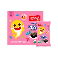 KWANGCHEONKIM Baby Shark Kids Crispy Seaweed 1.5g x 10p x 10