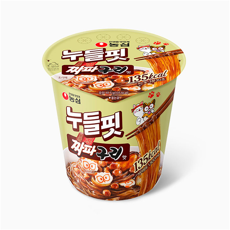 NONGSHIM Noodle Fit Jjapaguri Flavor 41.5g x 8