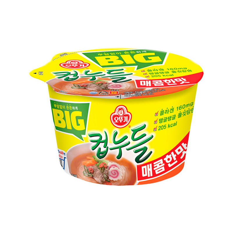 OTTOGI Big Cup Noodle Spicy Flavor 61g x 12