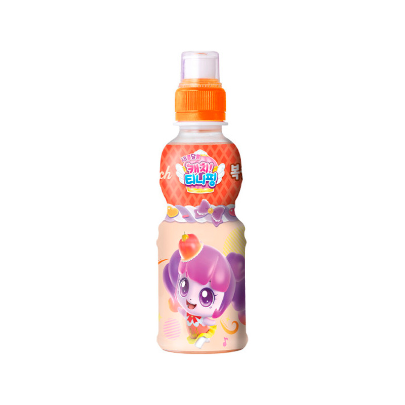 WOONGJIN Catch Tinniping Peach Flavor 200ml x 24