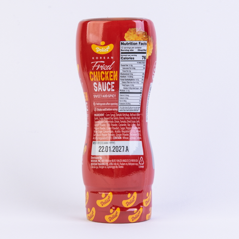 DELIEF Chicken Flavor Sauce Sweet and Spicy 380g x 16