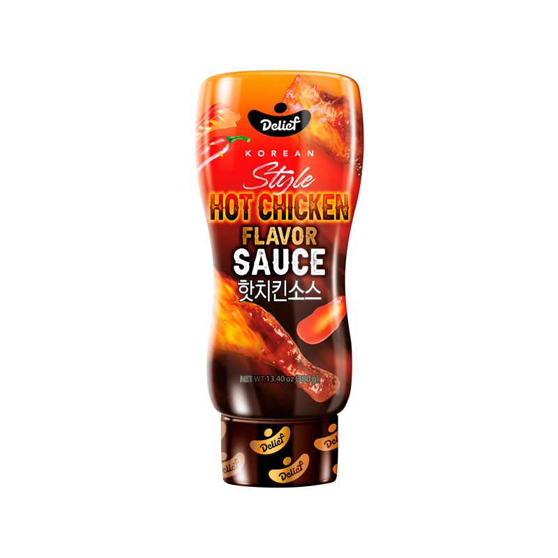 DELIEF Hot Chicken Flavor Sauce 380g x 16