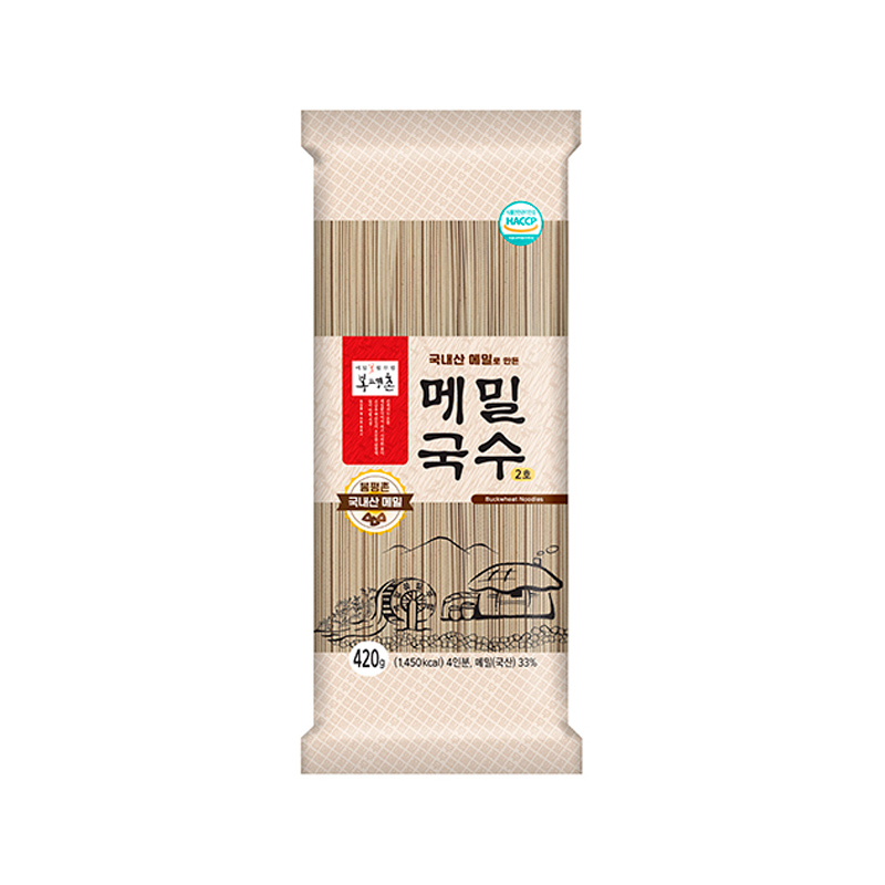 BONGPYUNG Buckwheat Noodles 2 420g x 12