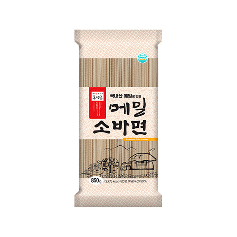 BONGPYUNG Buckwheat Soba Noodles 850g x 12