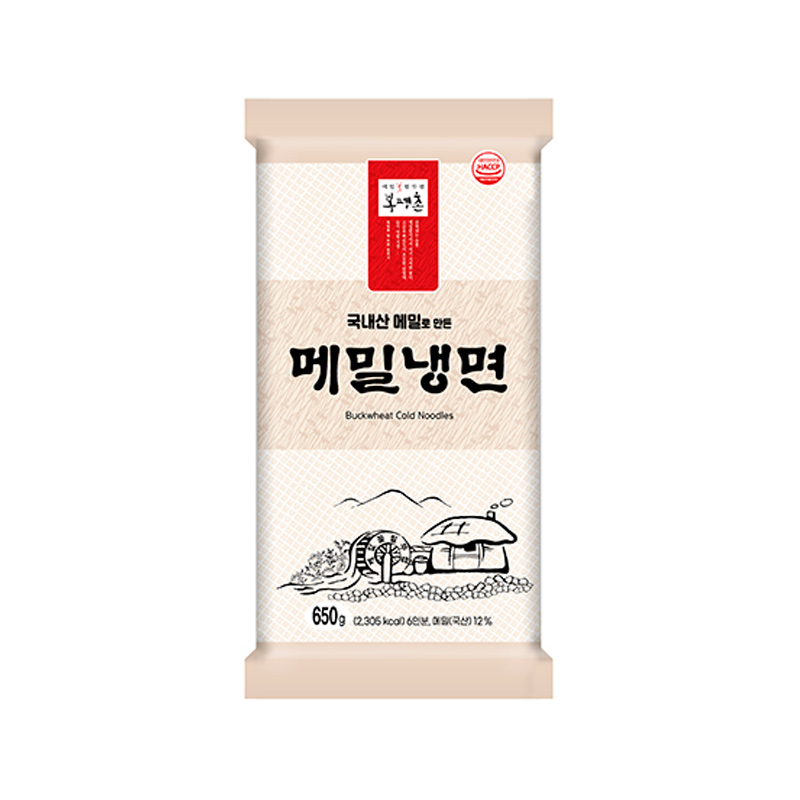 BONGPYUNG Cold Buckwheat Noodles 650g x 10