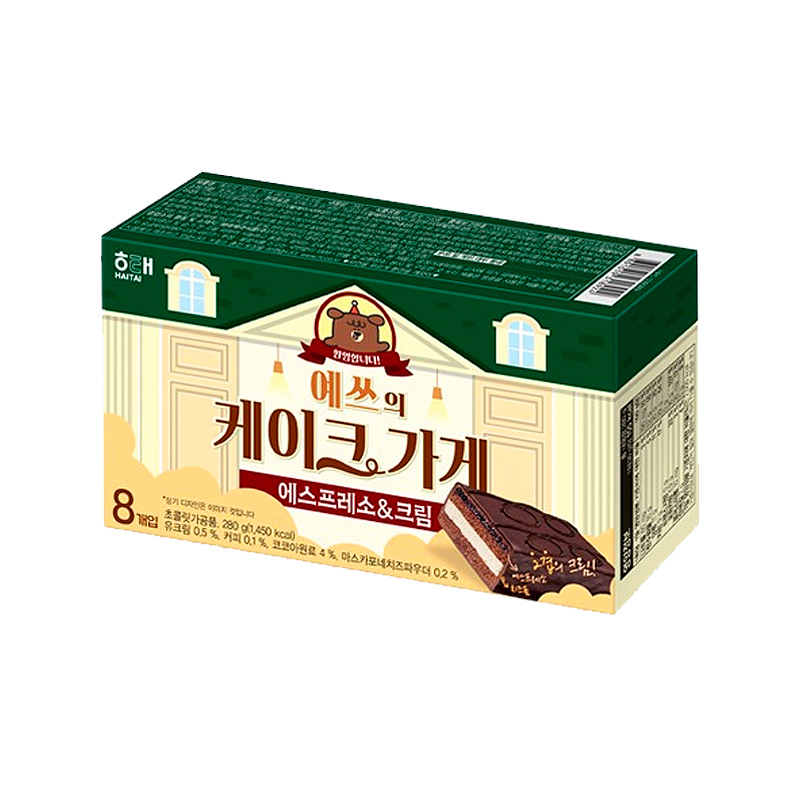 HAITAI Yesu's Cake Shop Espresso & Cream 280g x 12