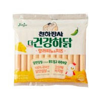 JINJUHAM Chun-Ha-Jang-Sa Healthier Chicken Jalapeno & Cheese 28g x 23p x 10