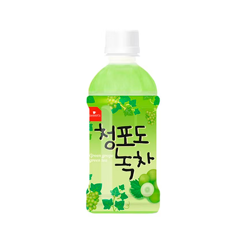 WELLGREEN Green Grape Green Tea 340ml x 20