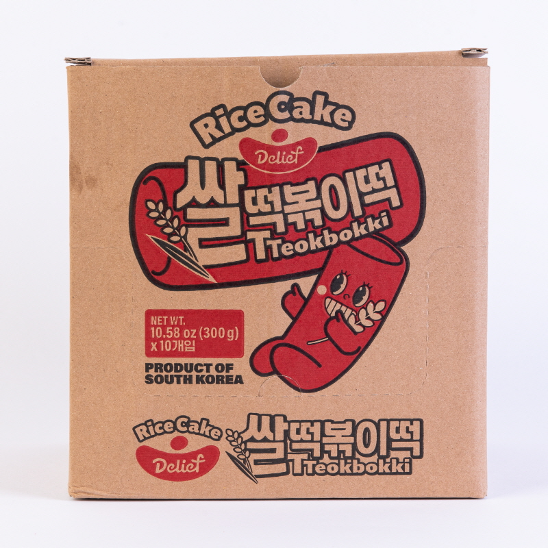 DELIEF Tteokbokki Rice Cake HALAL 300g x 10