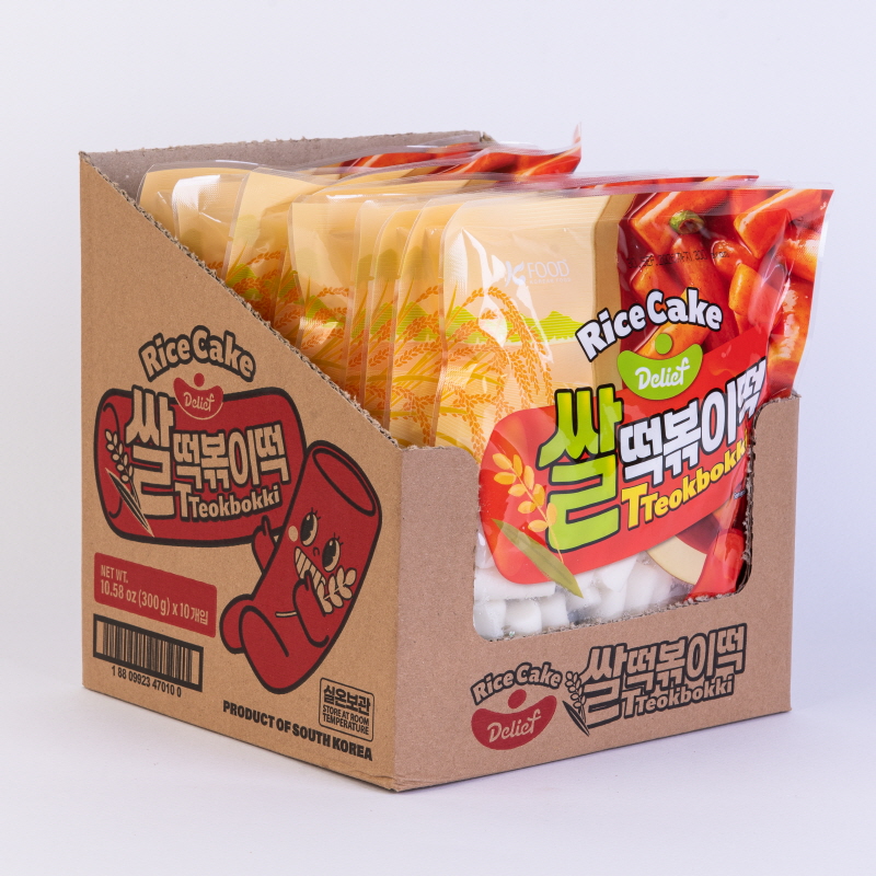 DELIEF Tteokbokki Rice Cake HALAL 300g x 10