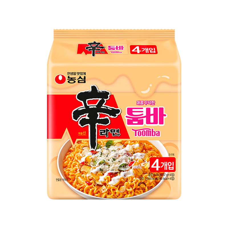 NONGSHIM Shin Ramen Toomba 137g x 4p x 8