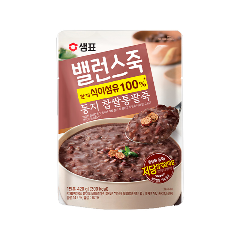 SEMPIO Balanced Porridge Dongji Whole Red Beans 420g x 12