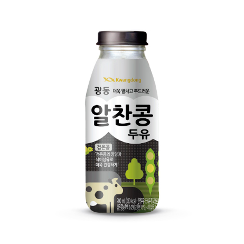 KWANGDONG Black Bean Milk 200ml x 30