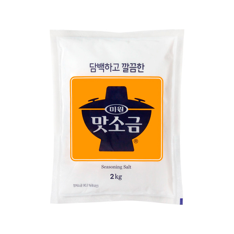 CHUNGJUNGWON Seasoning Salt 2kg x 6