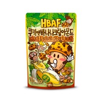 HBAF Cookies & Banana Cream Almond 120g x 20