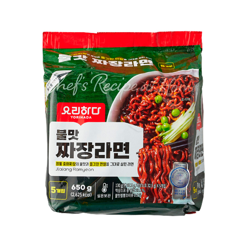 YORIHADA Jjajang Ramen 130g x 5p x 8