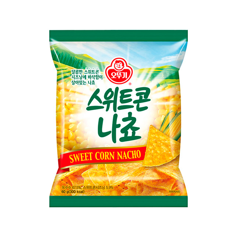 OTTOGI Sweet Corn Nacho 60g x 12