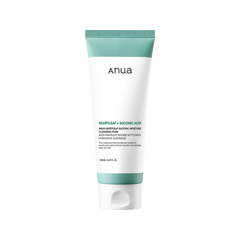 ANUA Heartleaf Succinic Moisture Cleansing Foam 150ml x 40