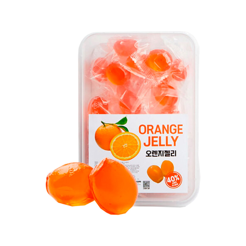 I AM JELLY Peel and Eat Jelly Orange 200g x 50