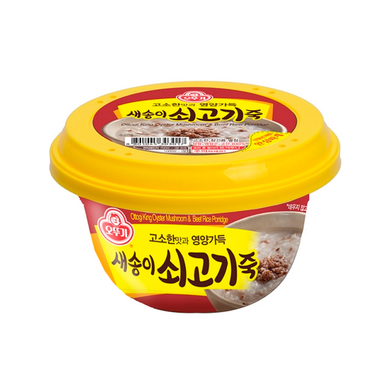 OTTOGI King Oyster Mushroom Beef Porridge 285g x 12