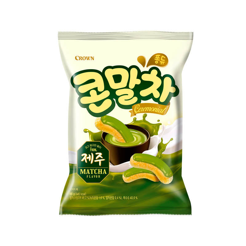 CROWN Corn Matcha 66g x 18