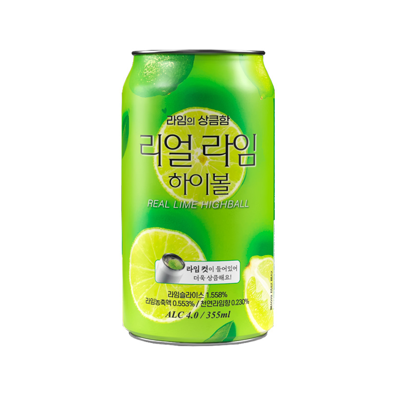 KABREW Real Lime Highball Alc 4.0% 355ml x 24