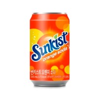 KWANGDONG Sunkist Orange Soda 355ml x 24