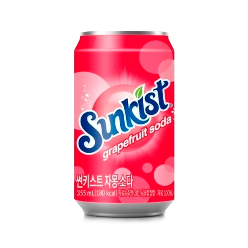 KWANGDONG Sunkist Grapefruit Soda 355ml x 24