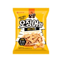 LOTTE Oing! Squid and Butter Grilled Chip 55g x 12