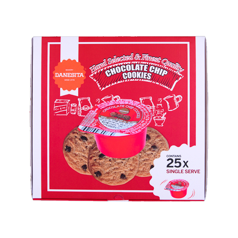 DANCAKE Butter Cookies Thin & Crispy Single Serve 18g x 25p x 7