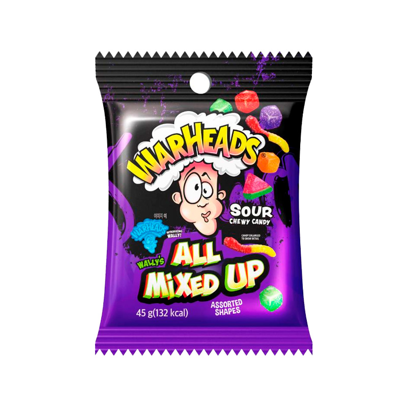 NAMU Warheads All Mixed Up Chewy Candy 45g x 144