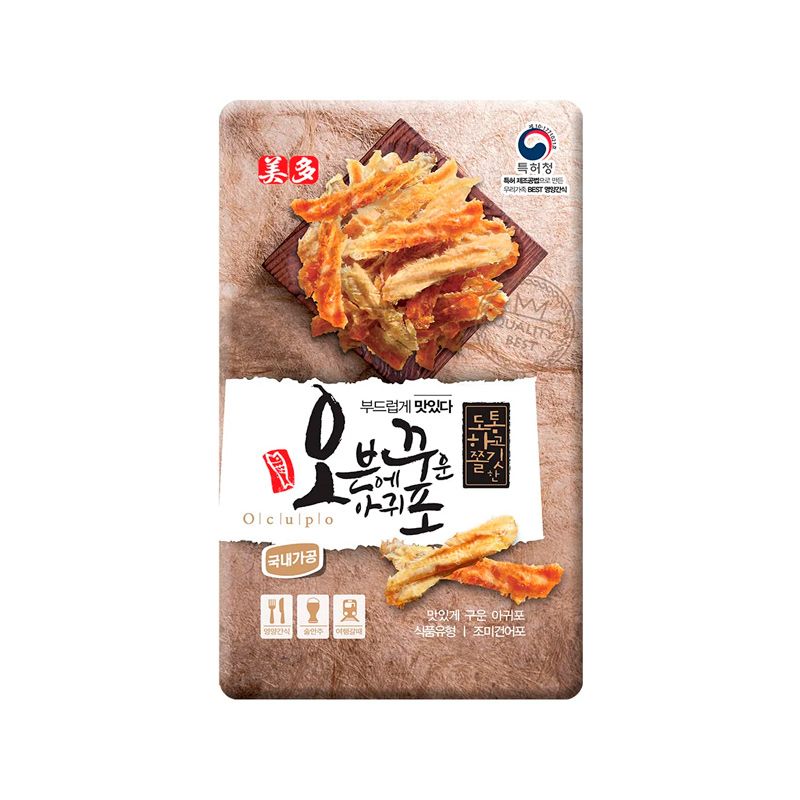 MIDA Oven-Baked Dried Anglerfish Stick 50g x 50